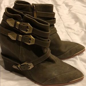 Vince Camuto wedge ankle boots
